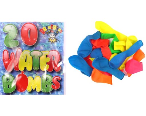 20PCE WATER BOMBS D/BOX  48S