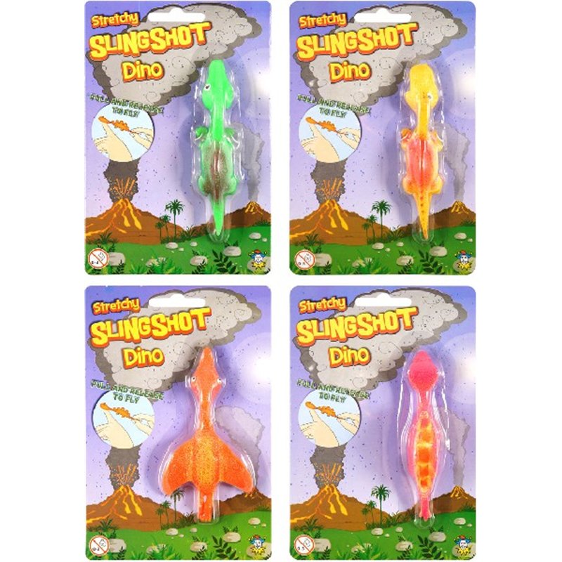 11CM 4ASST DINOSAUR SHOOTER