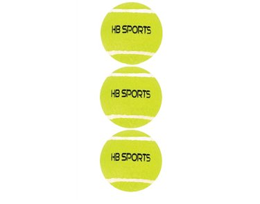 (3) TENNIS BALLS ON HEADER CARD