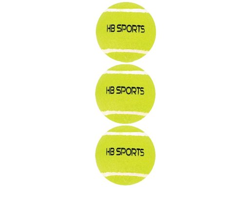 (3) TENNIS BALLS ON HEADER CARD
