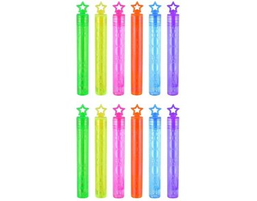 (12) 4ML 6ASST BUBBLE TUBES