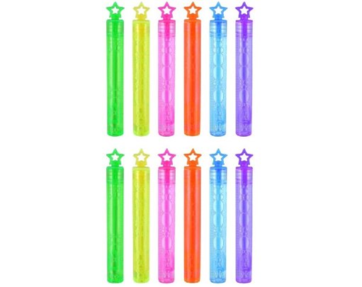(12) 4ML 6ASST BUBBLE TUBES
