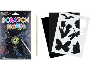 MAGIC COLOUR SCRATCH SET  24S