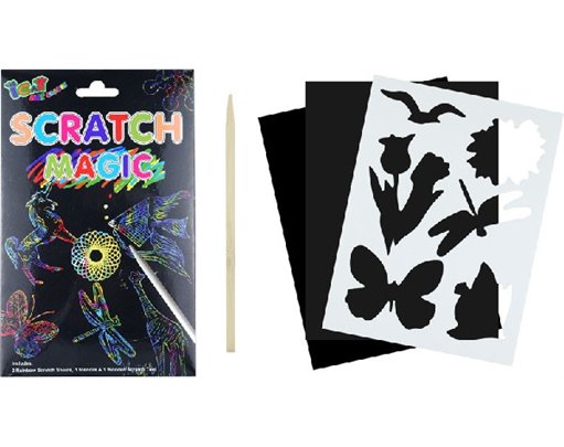 MAGIC COLOUR SCRATCH SET  24S