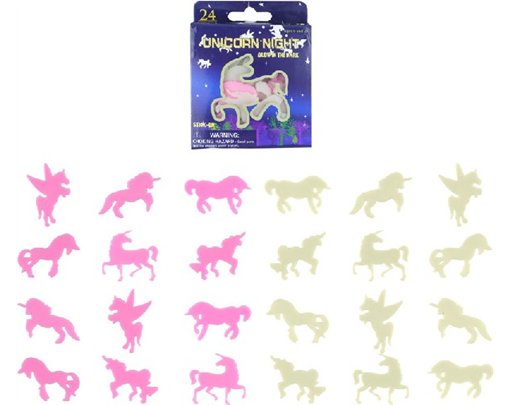 24PC GLOW UNICORNS  24S