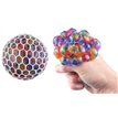 7CM 4ASST MESH BALL W/BEADS  12S