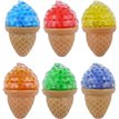 ASST SQUEEZE ICE CREAM WITH BEADS  12S