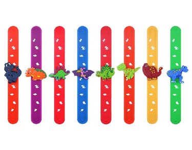 DINOSAUR SNAP BRACELETS  24S