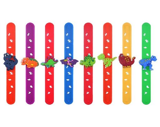 DINOSAUR SNAP BRACELETS  24S