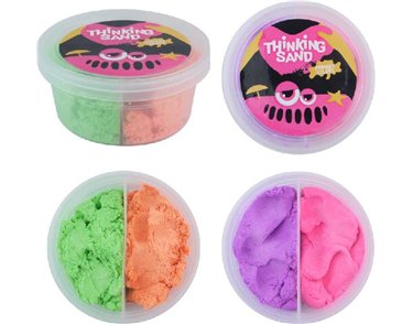 ASST MOULDABLE SAND PUTTY  12S