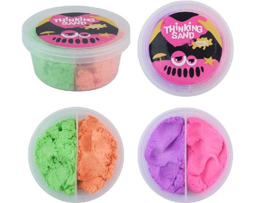 ASST MOULDABLE SAND PUTTY  12S