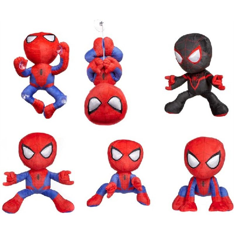 30CM 5ASST SPIDERMAN ACTION SOFT TOY