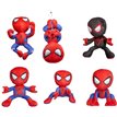 30CM 5ASST SPIDERMAN ACTION SOFT TOY