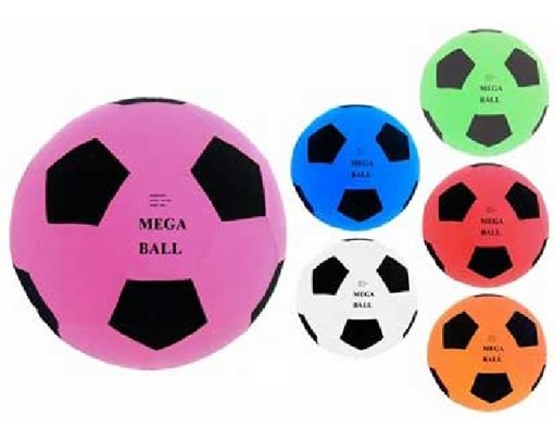 45CM ASST COLOURS MEGA BALL