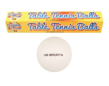 (6) TABLE TENNIS BALLS