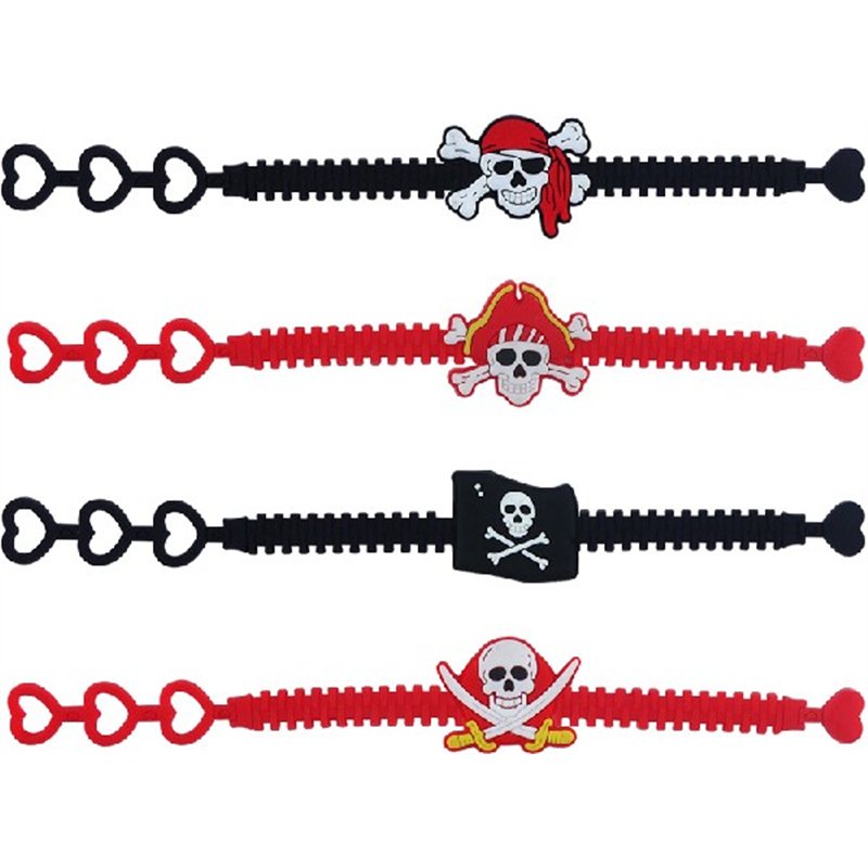 4ASST PIRATE BRACELET  100S