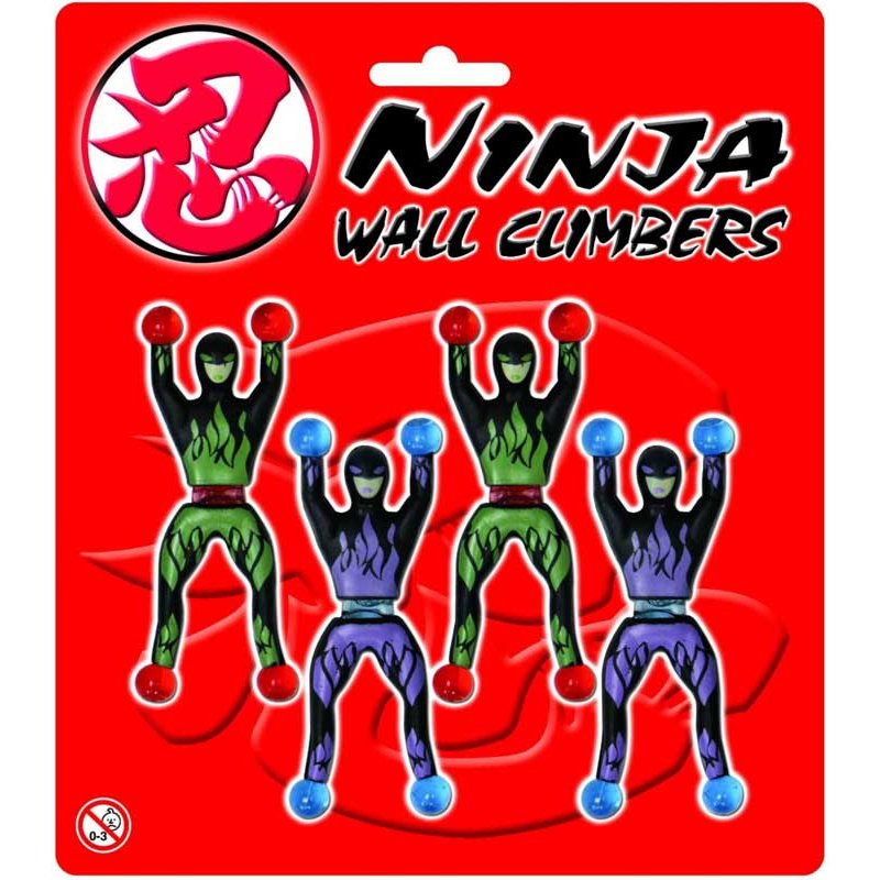 4pc NINJA WALL CLIMBERS