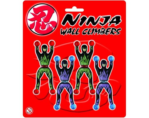 4pc NINJA WALL CLIMBERS
