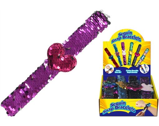SEQUIN SNAP BRACELETS 18S