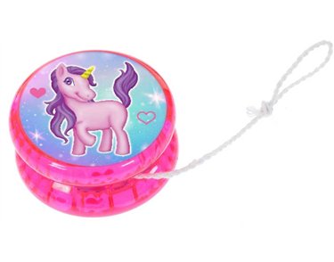 3ASST LIGHT UP UNICORN YOYO 12S