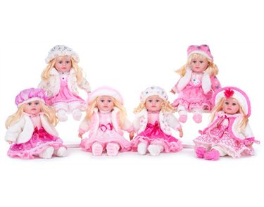 6ASST 51cm DOLL IN COSTUME