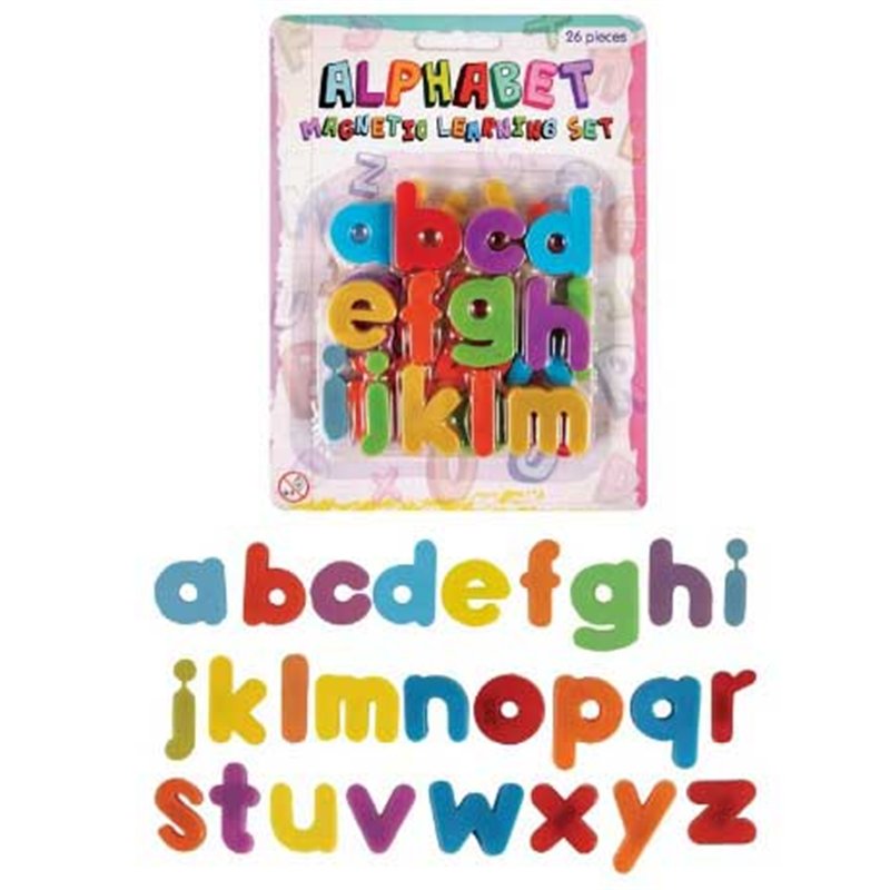MAGNETIC LOWER CASE ALPHABET SET