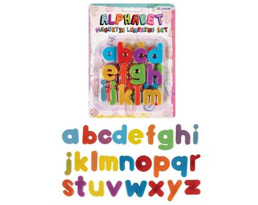 MAGNETIC LOWER CASE ALPHABET SET