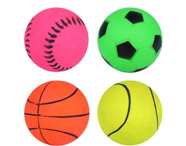 4ASST HI BOUNCE SPORTS BALL 24S