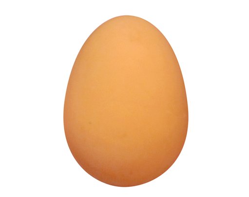 5.4cm EGG SHAPE BROWN JET BALL 24S