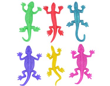 11cm 6ASST STRETCH LIZARD 96S