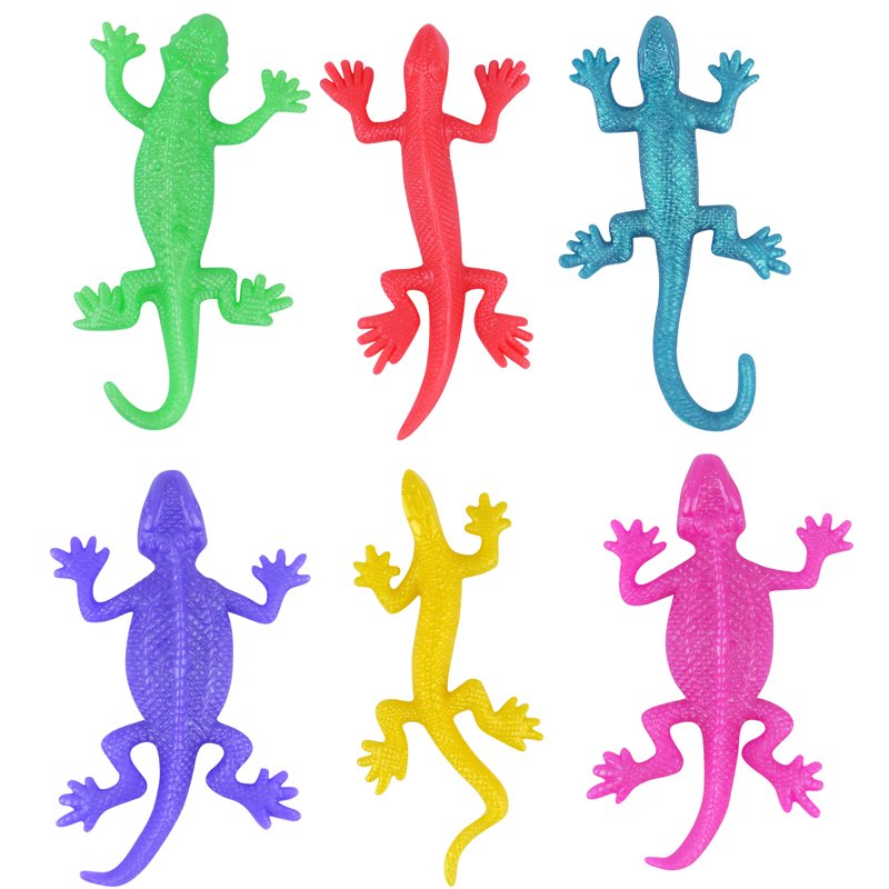 11cm 6ASST STRETCH LIZARD 96S