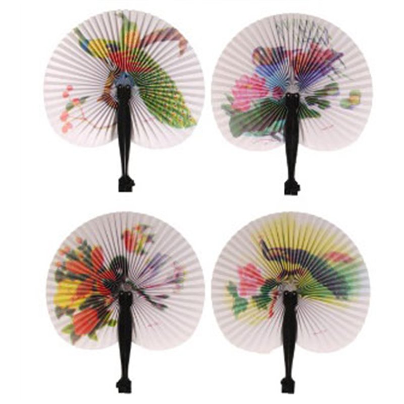 14cm FOLDING PAPER PRINTED HAND FAN 12S
