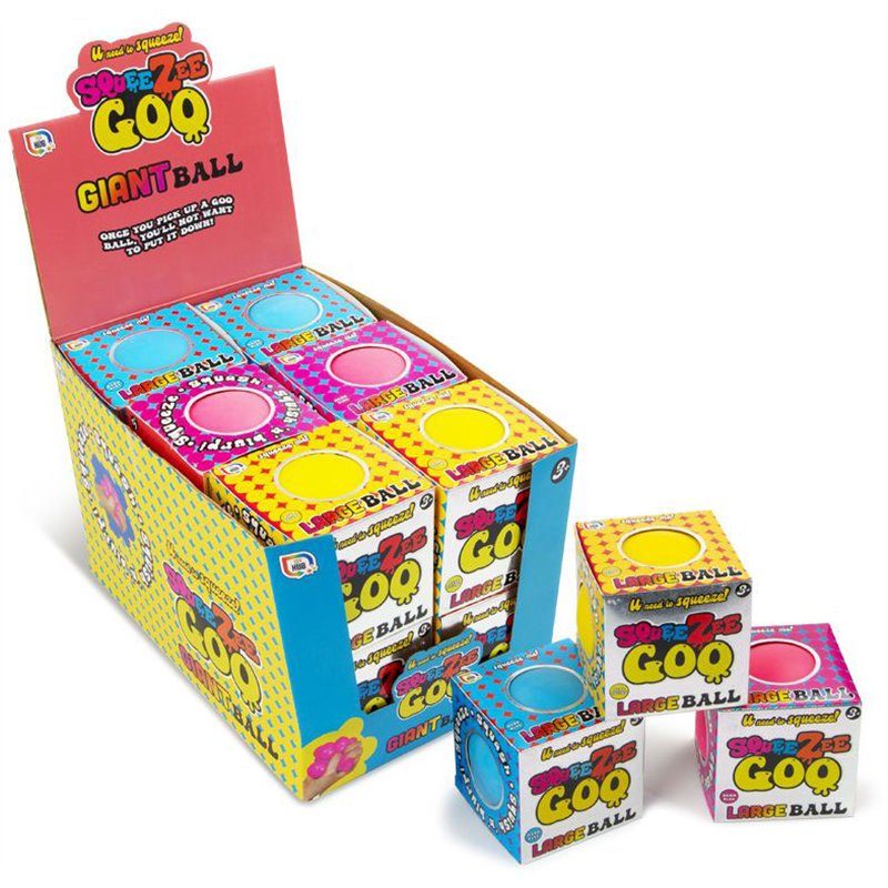 3ASST SQUEEZY GOO GIANT BALL 12S