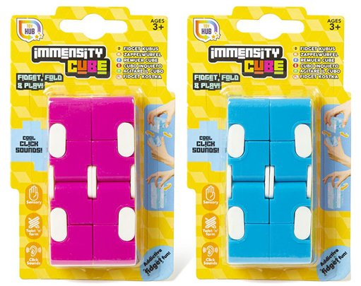 2ASST FIDGET IMMENSITY CUBE