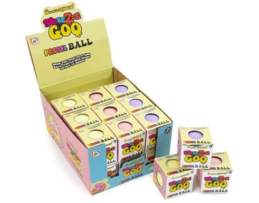 3ASST SQUEEZY GOO PASTEL BALL 24S