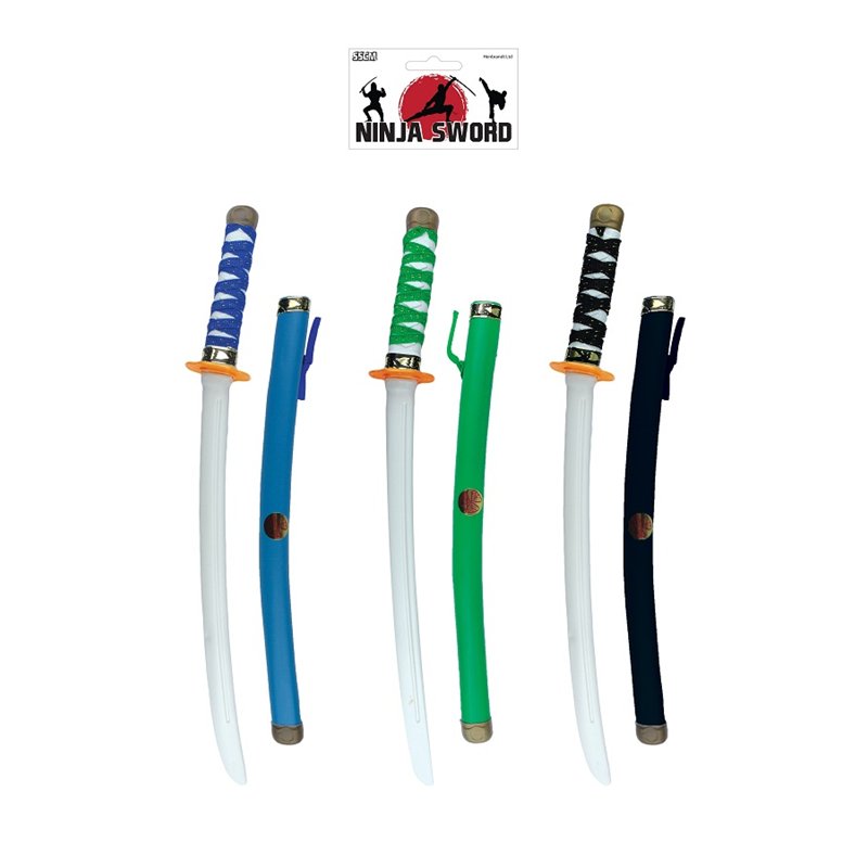 55cm 3ASST NINJA SWORD