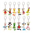 5cm WOODEN ANIMAL KEYCHAIN 60S