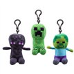 13cm 3ASST MINECRAFT PLUSH CHARACTER CLIP-ON