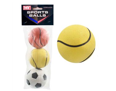 M.Y RUBBER SPONGE BALLS 8S