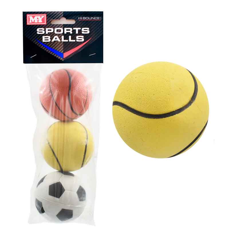 M.Y RUBBER SPONGE BALLS 8S