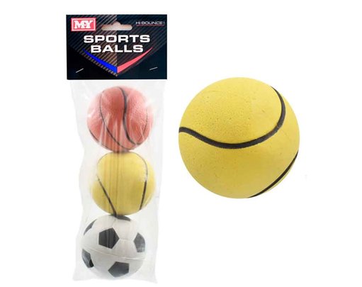 M.Y RUBBER SPONGE BALLS 8S