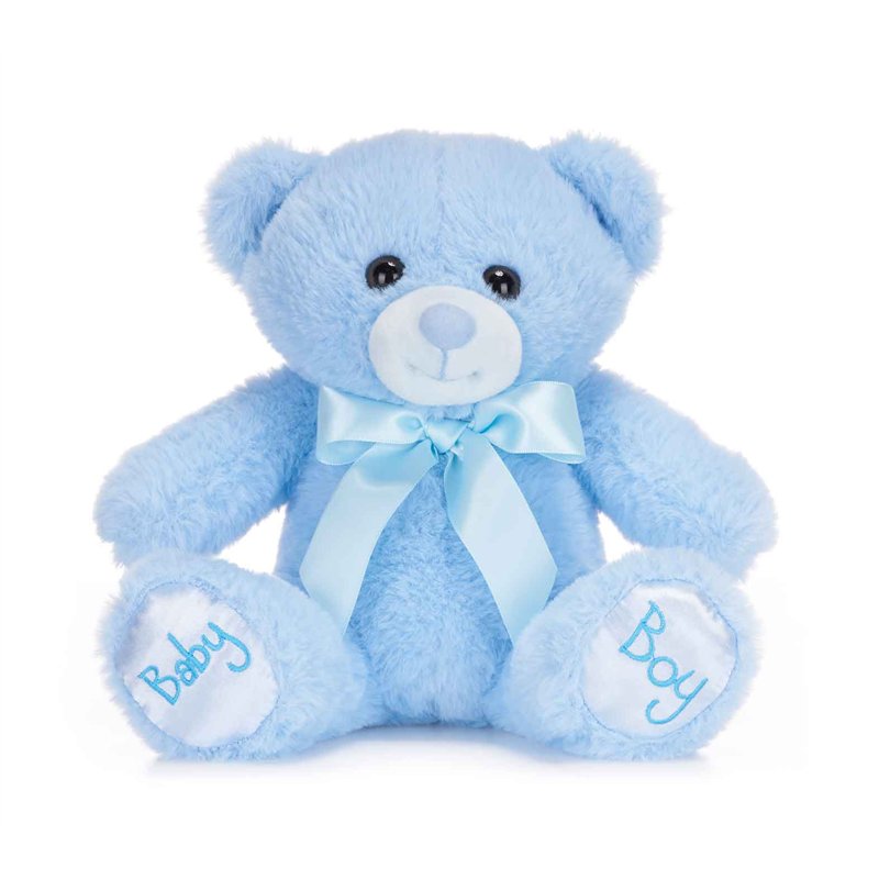 20cm BLUE BABY BOY BEAR
