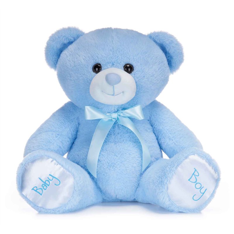 35cm BLUE BABY BOY BEAR
