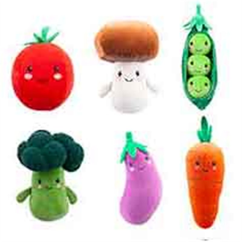 16cm 6ASST SALAD & VEG SOFTLING