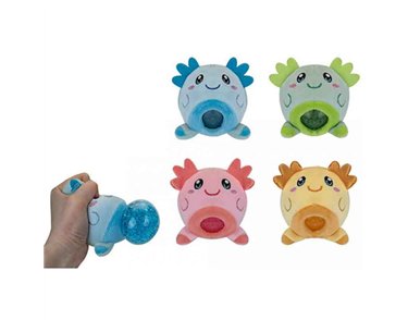 8cm 4ASST AXOLOTL PLUSH JELLY BALL 12S