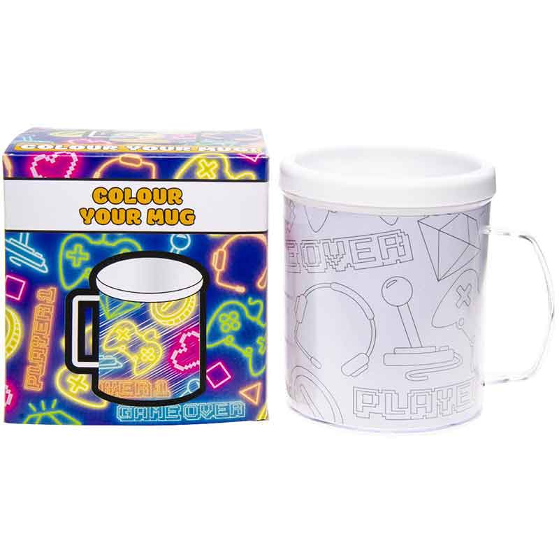 GAMER COLOUR YOUR OWN MUG