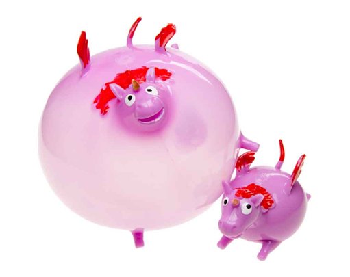 9x6x5cm JELLY BALLOON UNICORN 12S
