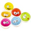 30mm EMOTION FACES BOUNCING BALL 50S