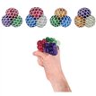 6.5cm GLITTERR SQUEEZE BALL 12S
