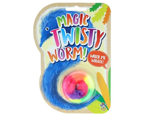 20cm RAINBOW TWISTY WORM